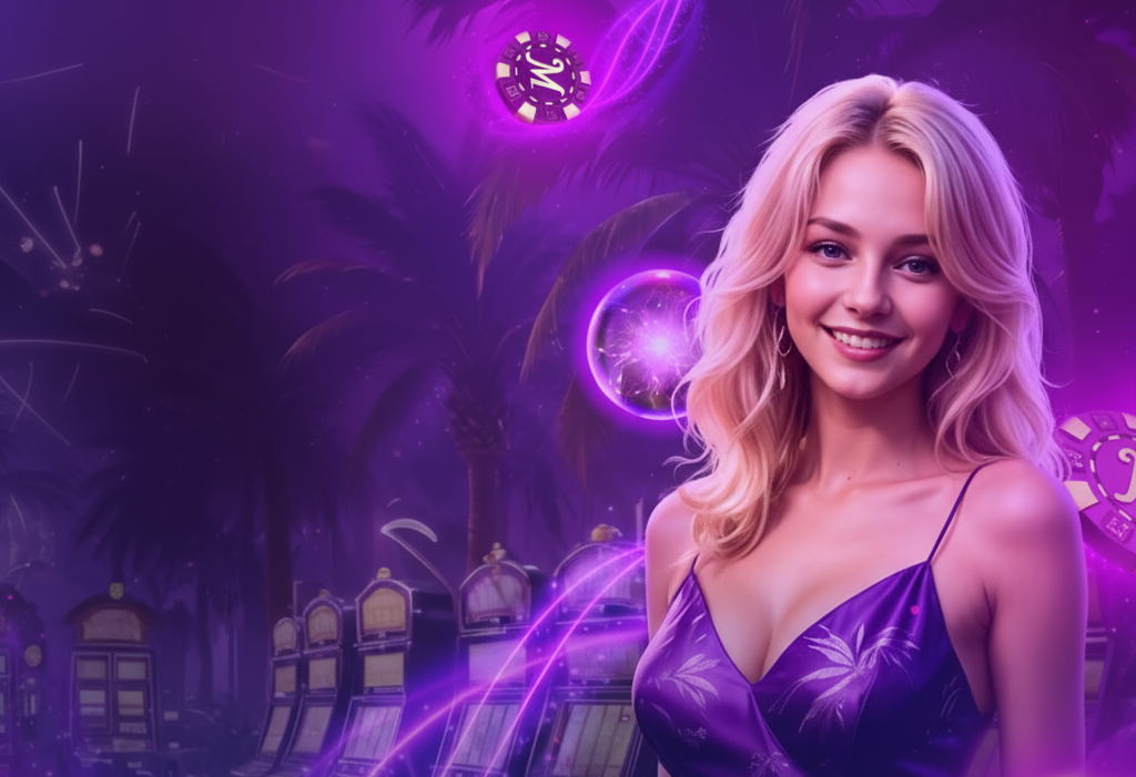 Banner de Maggico Casino con temática nocturna